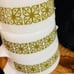 Vintage 3 Pyrex Verde Green Autumn Floral MCM Casserole Bowls Oven 473 474 475