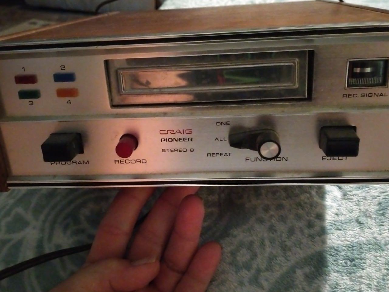 Vintage Craig Pioneer Stereo 8