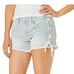 New Joes Jeans Light Wash Boyfriend Lace Up Jean Shorts – Hillary – Sz W32
