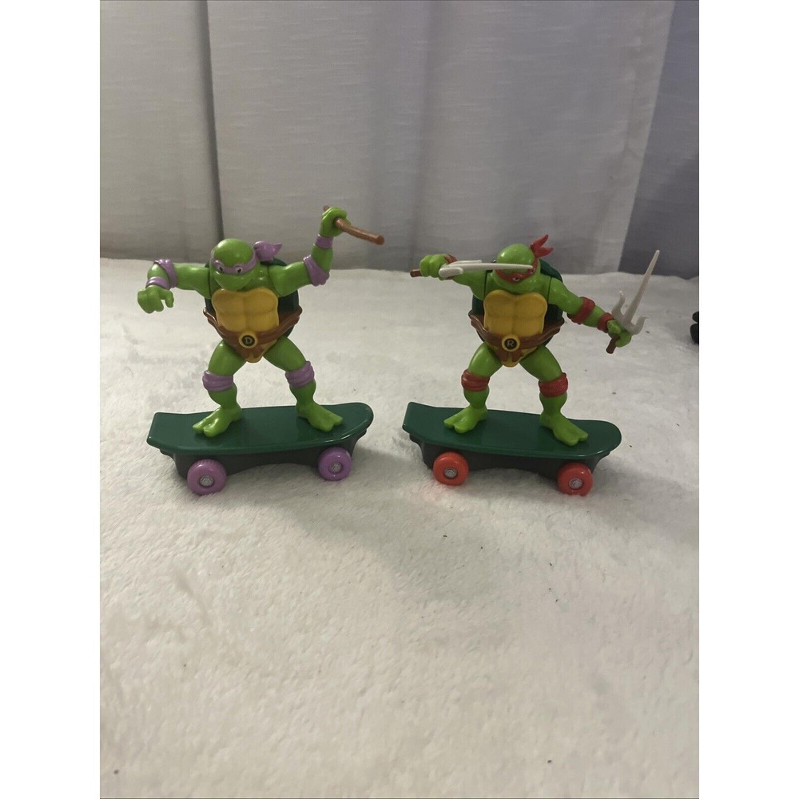 TMNT Mutant Mayhem Sewer Shredders Lot of 2 - Donatello & Raphael