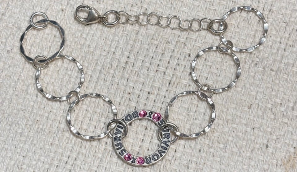 Sterling Silver Survivor Bracelet