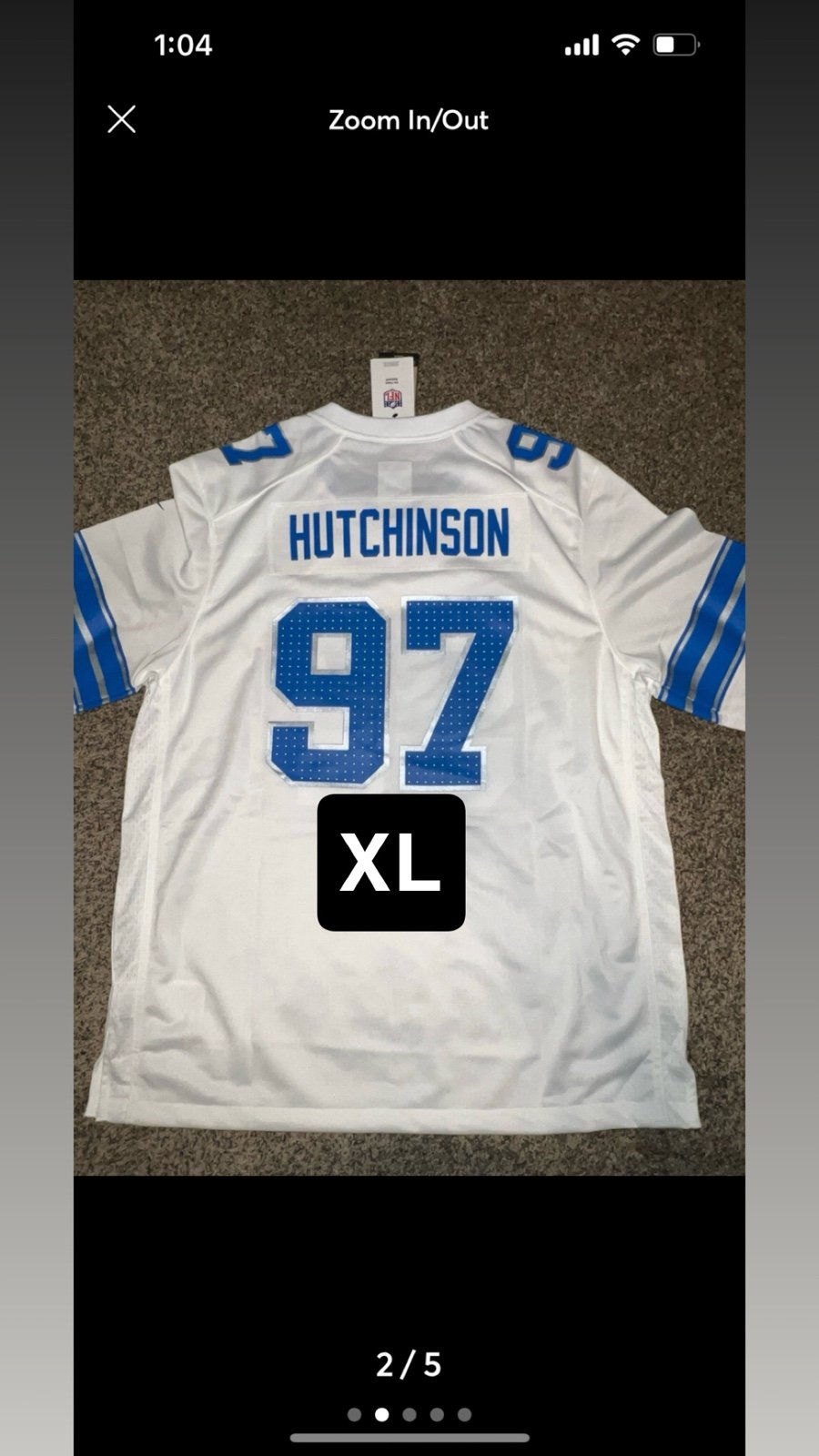 Detroit Lions jersey