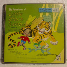 The Adventures of LITTLE BLACK SAMBO Book and 2 records Narrated by Paul Wing