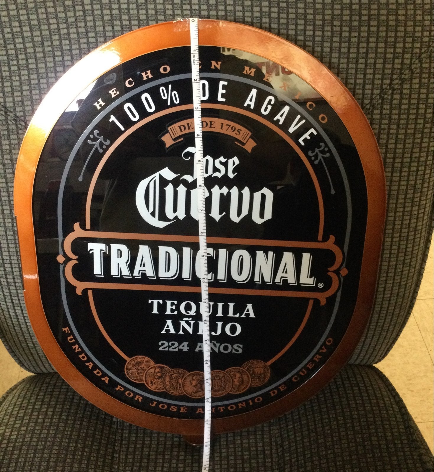 Jose Cuervo Matel Sign
