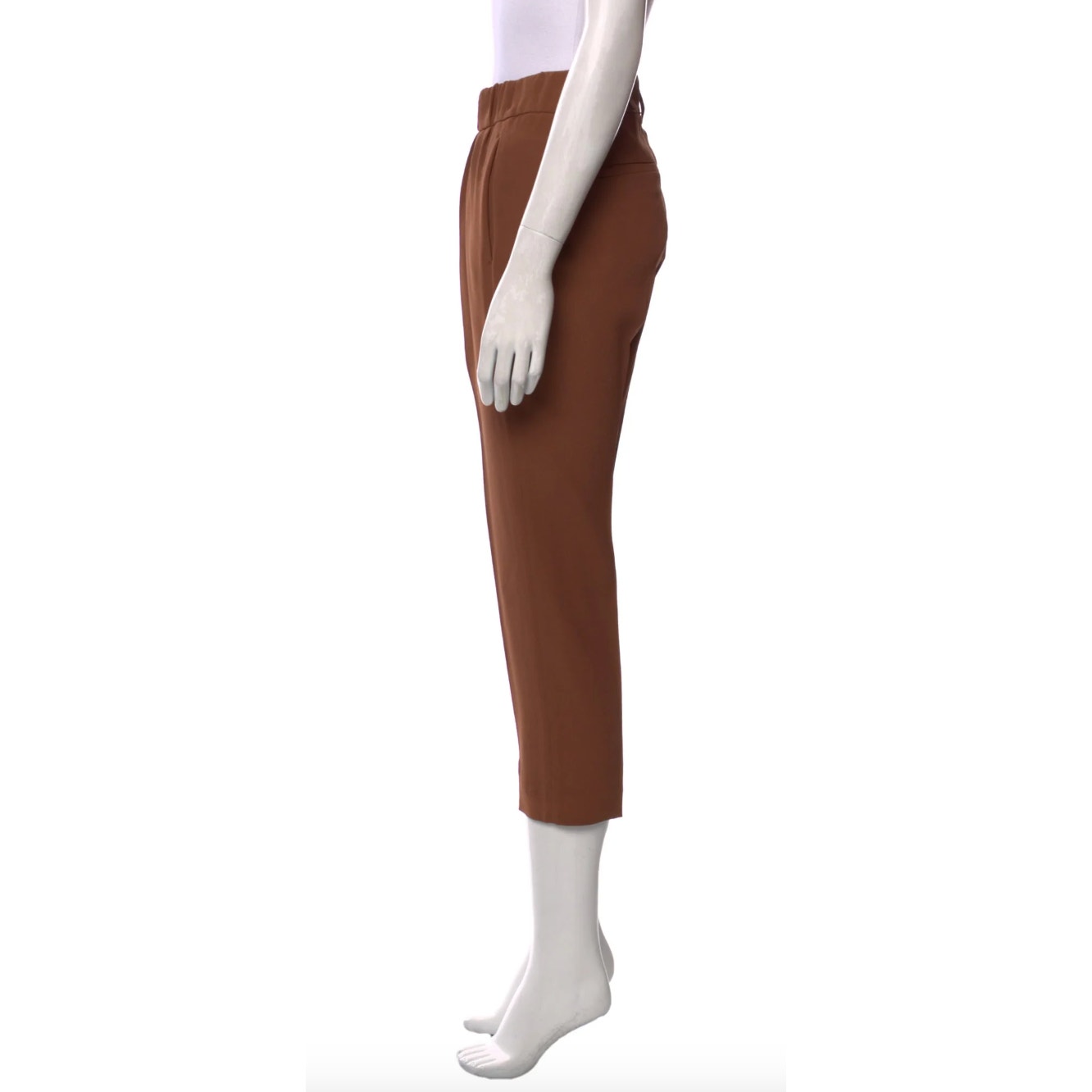 Brunello Cucinelli Straight Leg Brown Pants