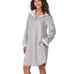NWT Cuddl Duds Chenille Zip Robe with Hood - size M