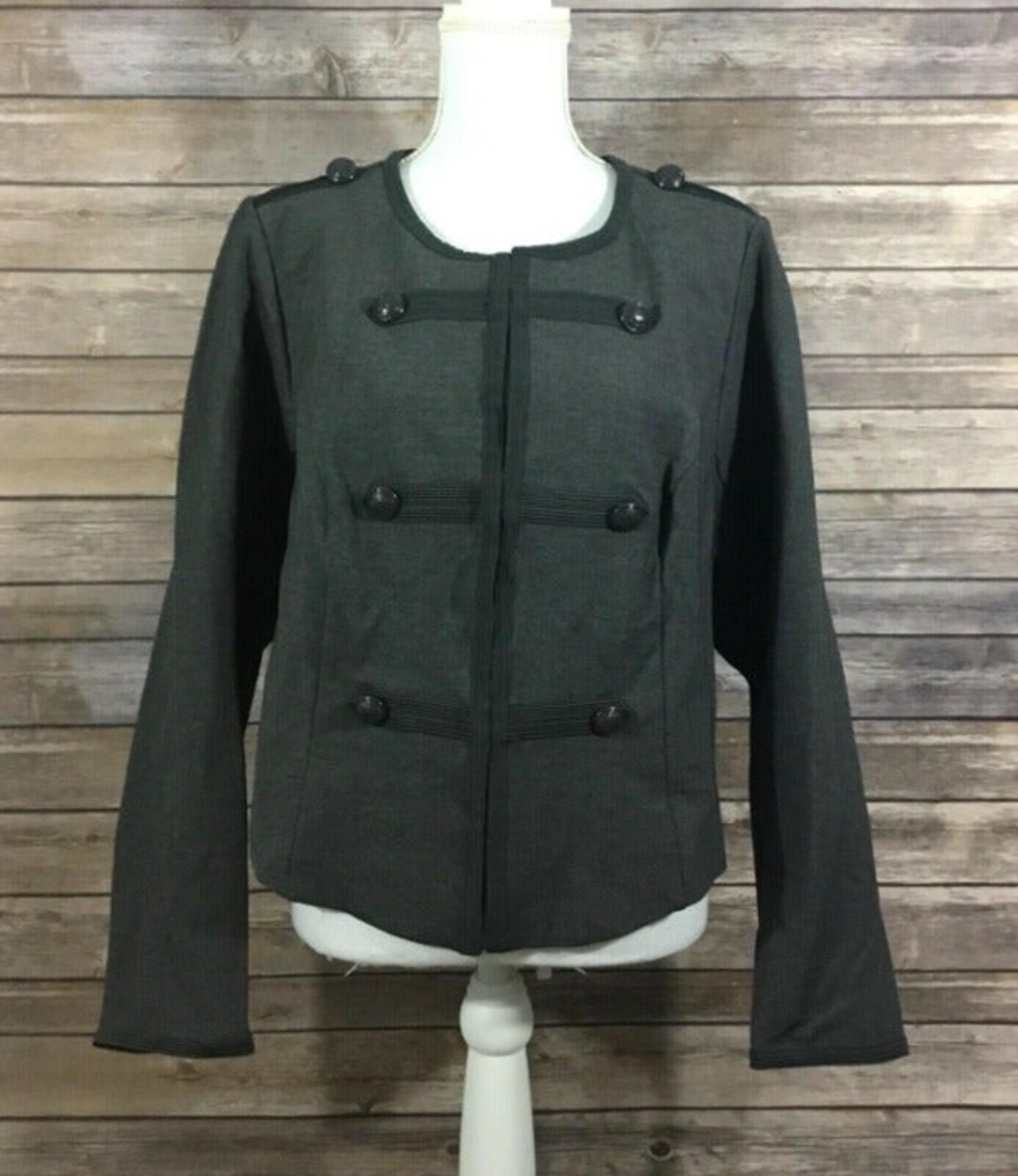 Torrid Womens Fitted Military Jacket G6