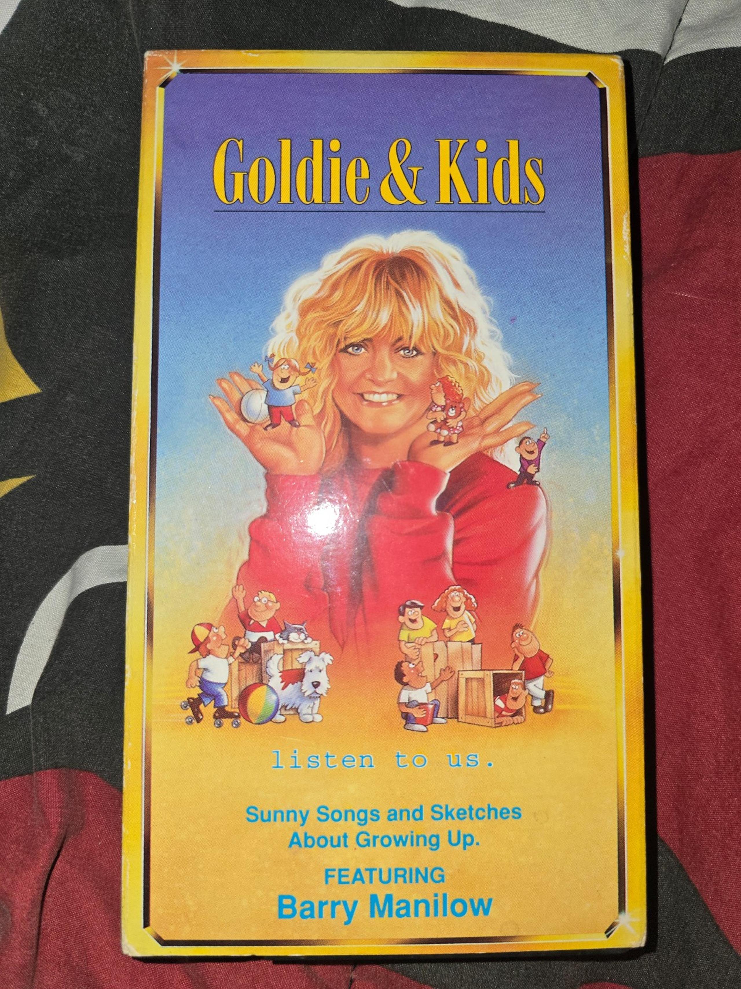 Goldie & Kids VHS Tape