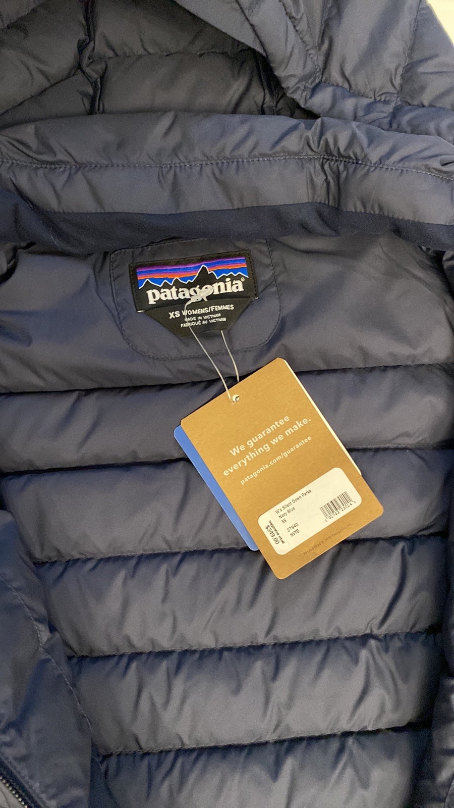 Patagonia puffer coat
