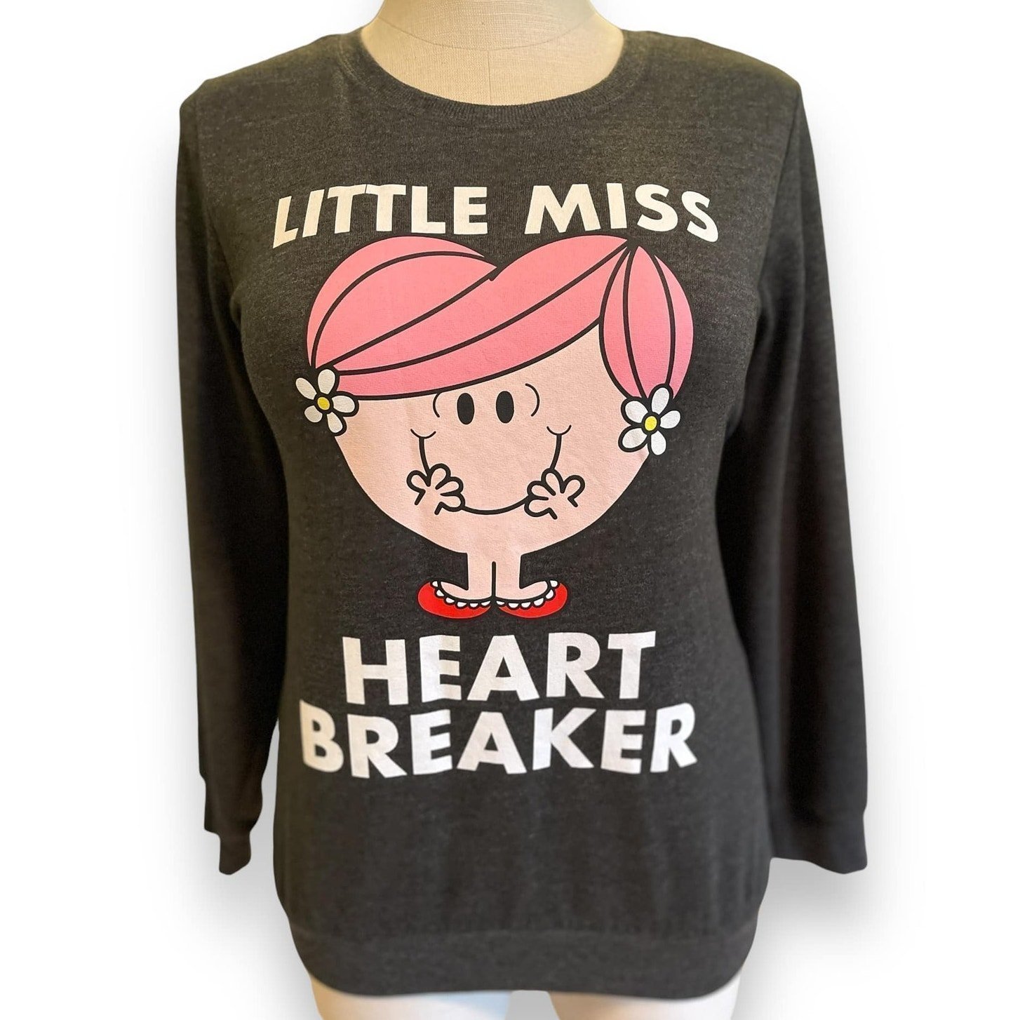 New Torrid 2 (2X 18/20) Little Miss Heartbreaker Pullover Cozy Fleece Sweatshirt