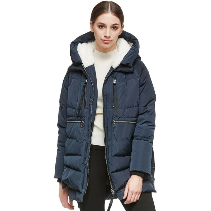 Orolay Women's Thickened Down Winter Snow Jacket Size XS Relaxed / Regular Fit