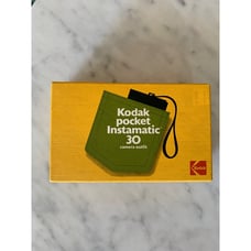 Vintage Kodak Instamatic 30 Pocket Film Camera w/BOX