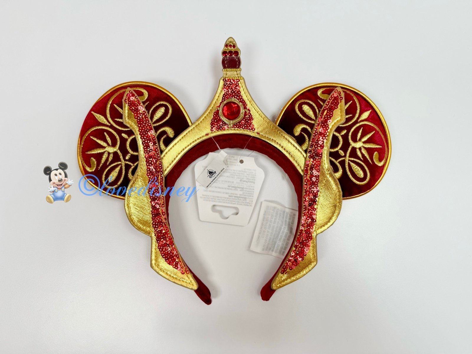 Disney Star Wars Padme Amidala Ears Headband The Phantom Menace 25th Anniversary