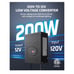 DEWENWILS 200W Outdoor Low Voltage Transformer Timer Photocell Sensor HOSL04A
