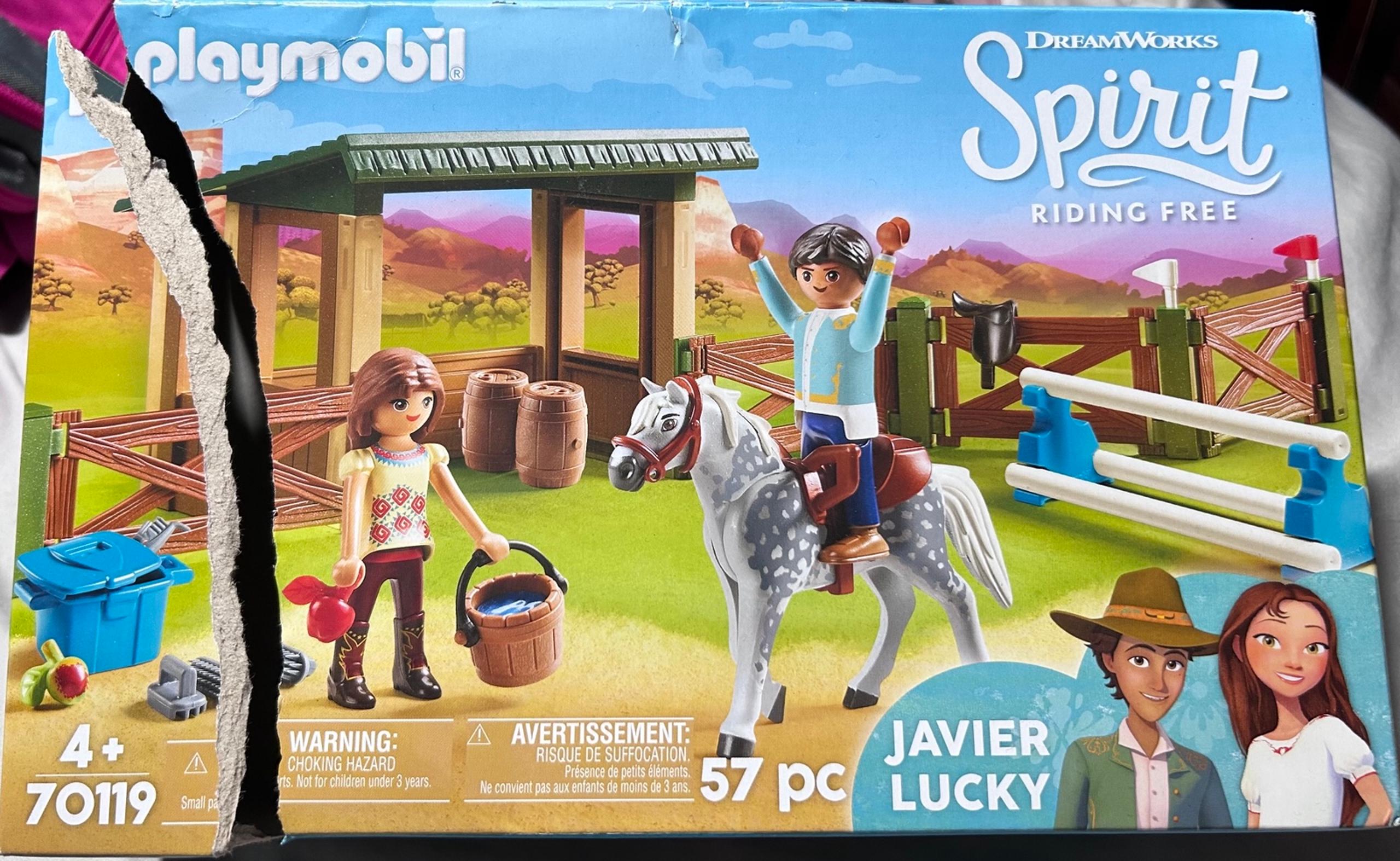 Playmobil Riding Arena with Lucky & Javier