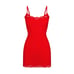 SKIMS Fits Everybody Lace Slip Dress in Cayenne Size S