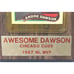 SIGNED 1987 Andre Awesome Dawson Chicago Cubs MVP Trading Card Plaque Signature