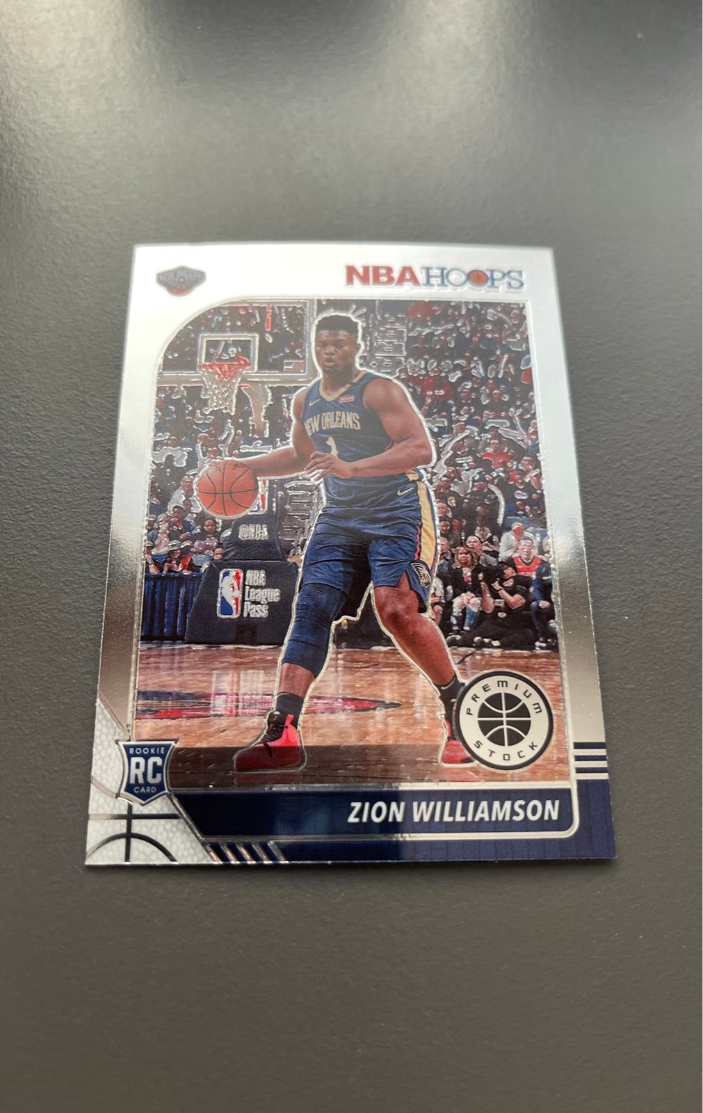 2019 Hoops Premium Stock ZION WILLIAMSON Rookie