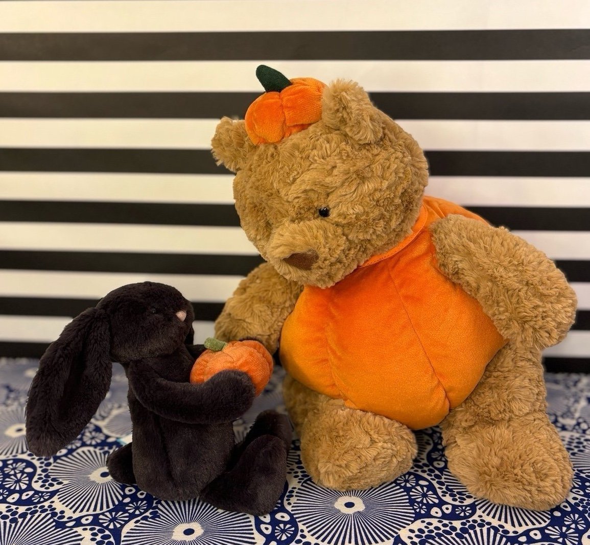NWT Jellycat Pumpkin Patch Bundle! BFF’s Bart and Bunny! Retired! Fast Shipping!