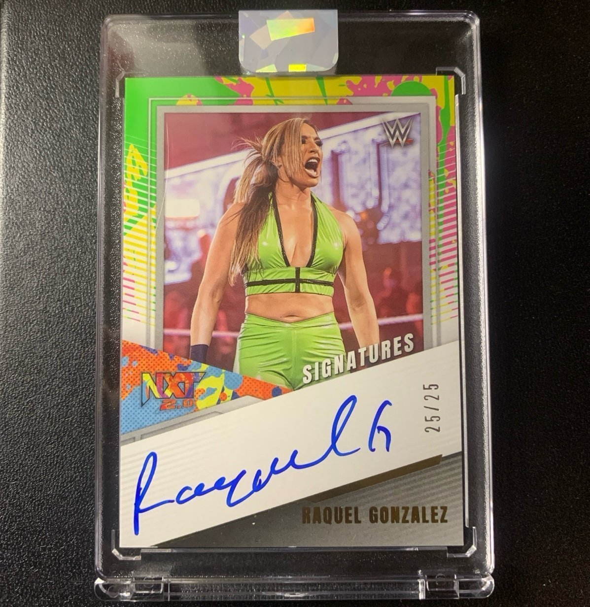 RAQUEL RODRIGUEZ 2022 WWE NXT AUTO 25/25