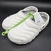 Crocs Classic (Mens Size 12) Lined Overpuff Clogs White Sandals Warm Shoes New