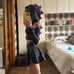 Coquetry Clothing Black and Purple Dragon 3 Piece Rave Set