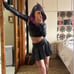 Coquetry Clothing Black and Purple Dragon 3 Piece Rave Set