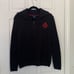 Tommy Hilfiger - Black Knit Quarter Zip Sweater/Pullover With Embroidered Logo