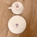 Paragon Double Warrant “Lilac” With Ribbons Pink Floral Tea Cup & Saucer Set