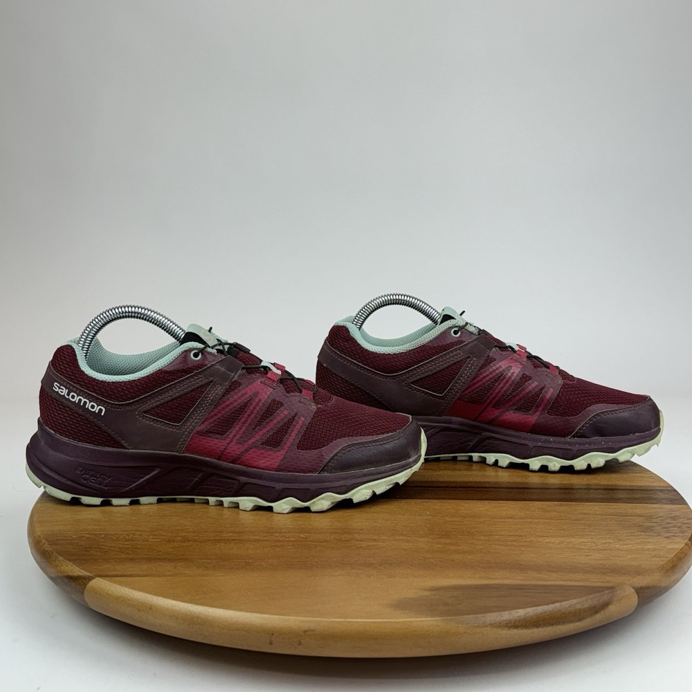 Womens Salomon X Ultra 3 Red Athletic Running Hiking Sneakers Shoes Size 8.5 M