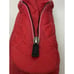 Lands End Red Nylon Suede Quilted Top Zip Slip-on Comfort Loafers Women Shoes 7B