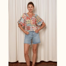 Coco Top Pastel Geo