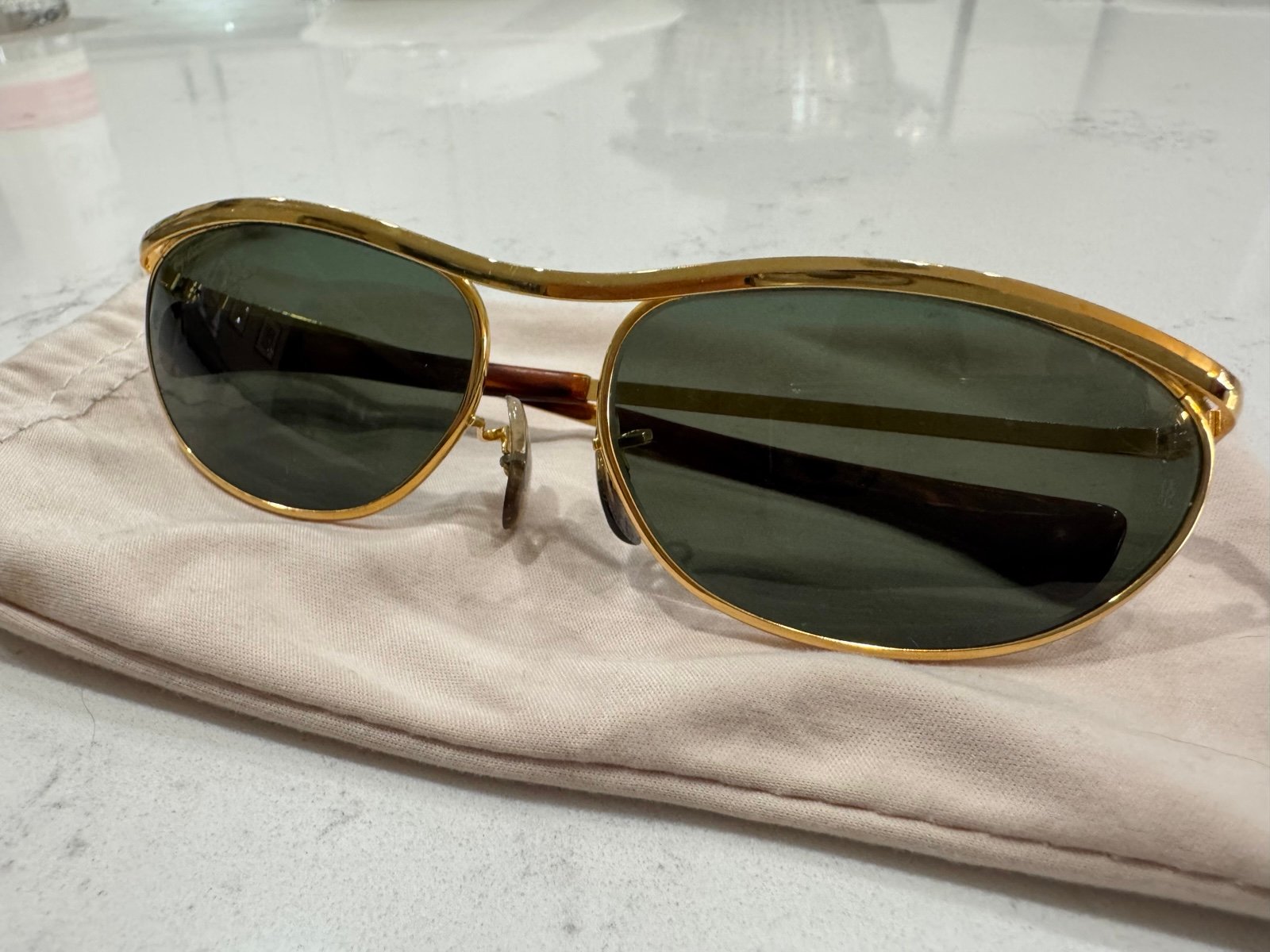 Vintage Ray-Ban / Bausch & Lomb Olympian IV DLX Sunglasses - USA