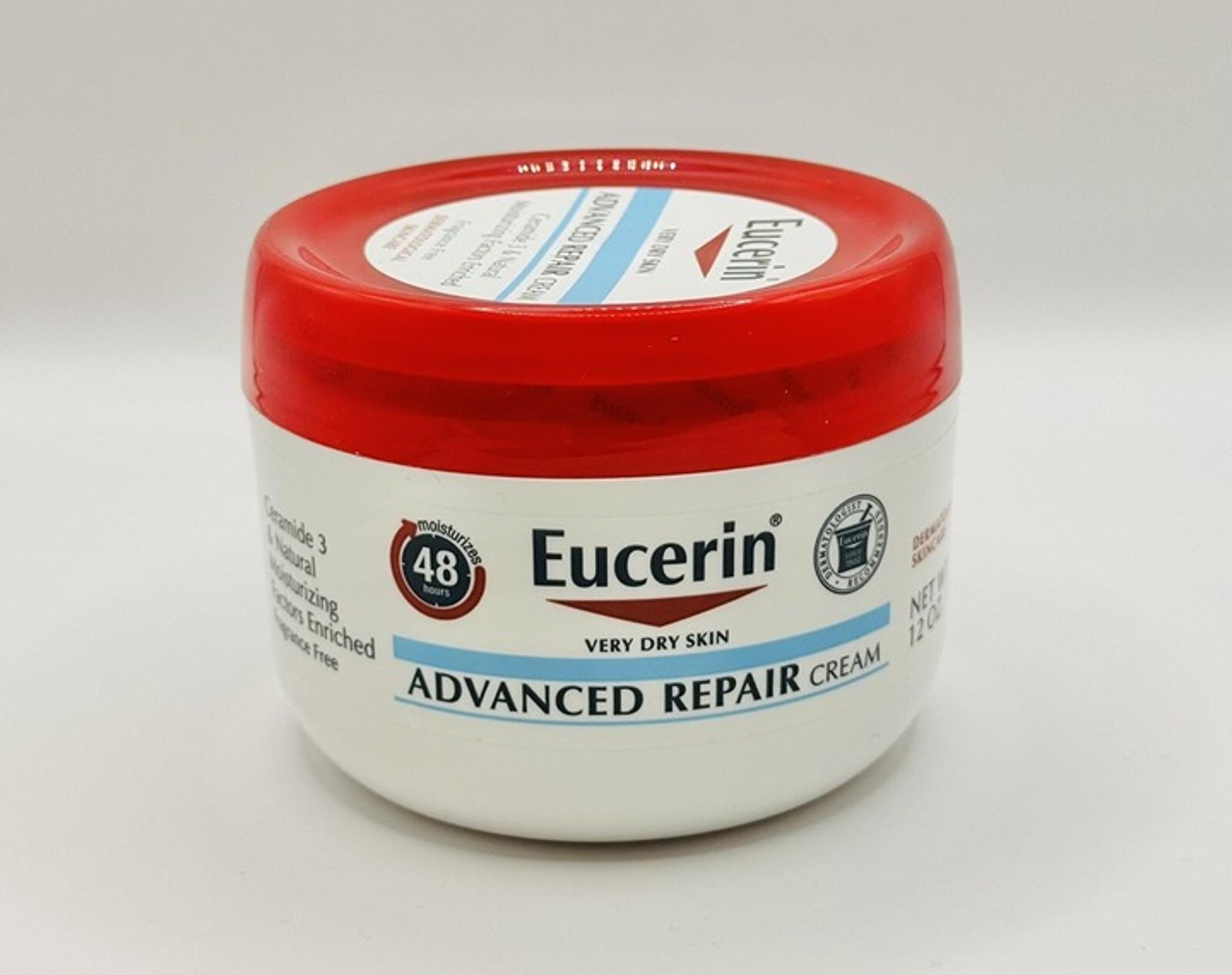 Eucerin Advanced Repair Cream Very Dry Skin 12 oz a21