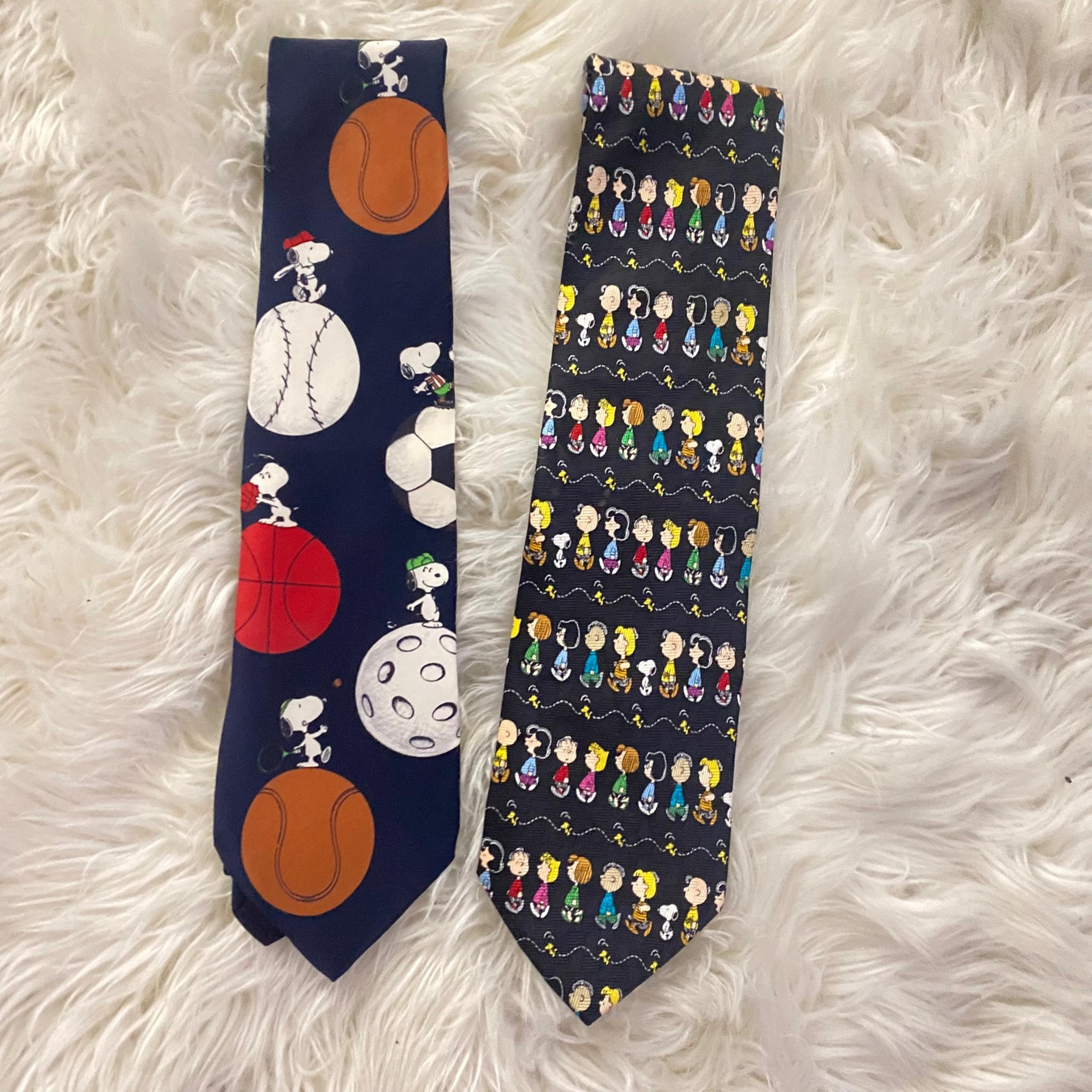 Peanuts mens ties