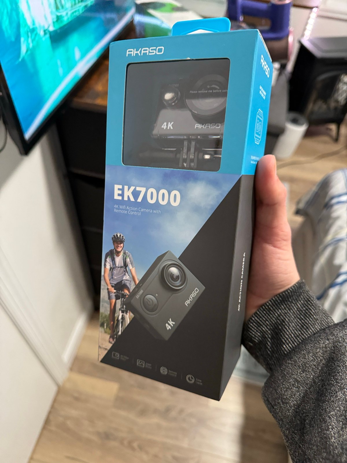EK700p Action Camera Akaso Sealed !