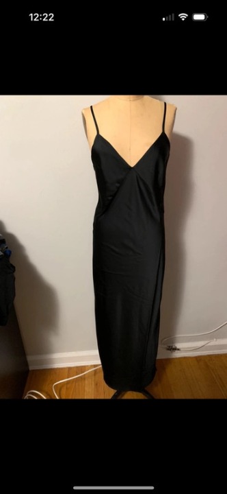 Black Slip Dress