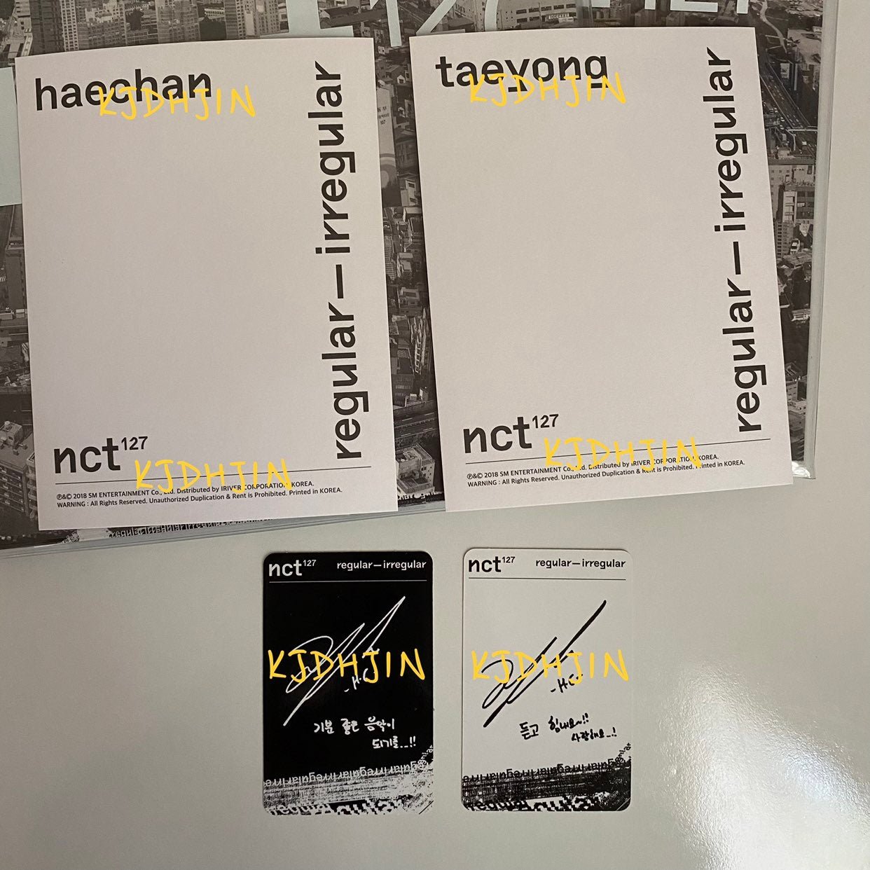 NCT 127 - Regular-Irregular Haechan set