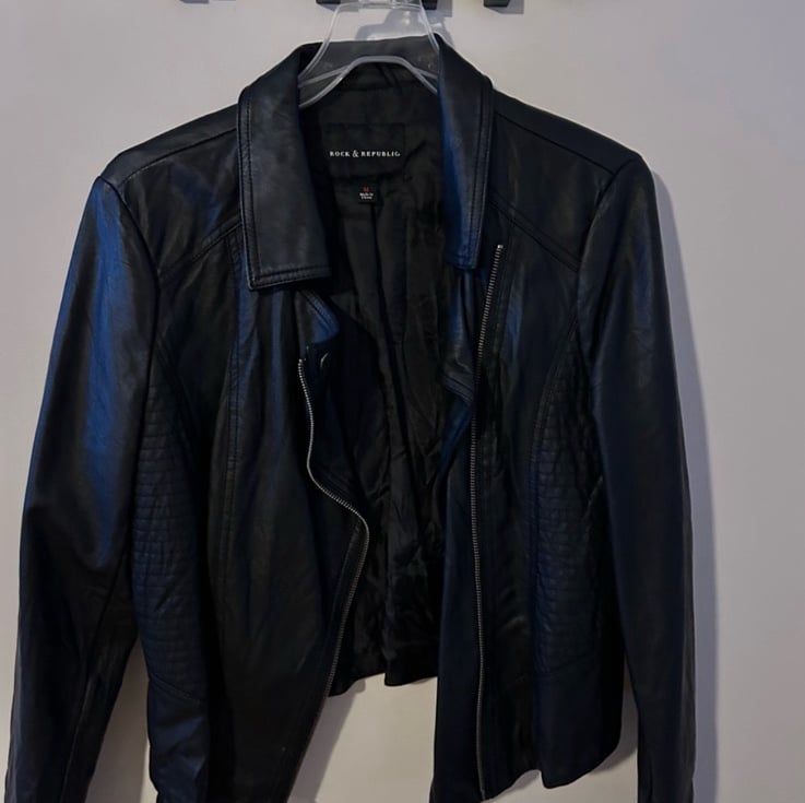 Leather jacket