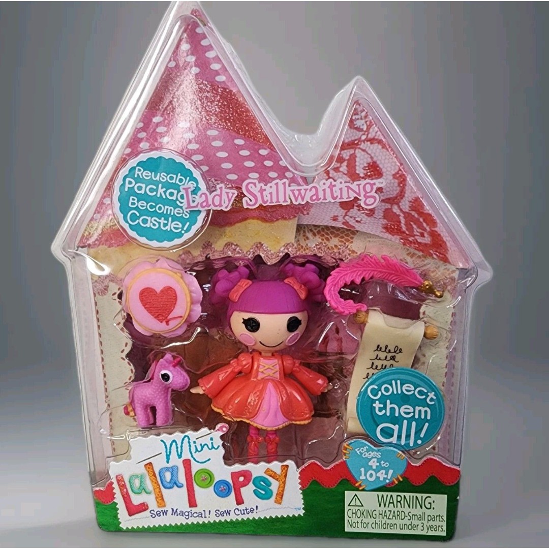 Mini Lalaloopsy Lady Stillwaiting Sew Magical! See Cute! – Retired Collectible