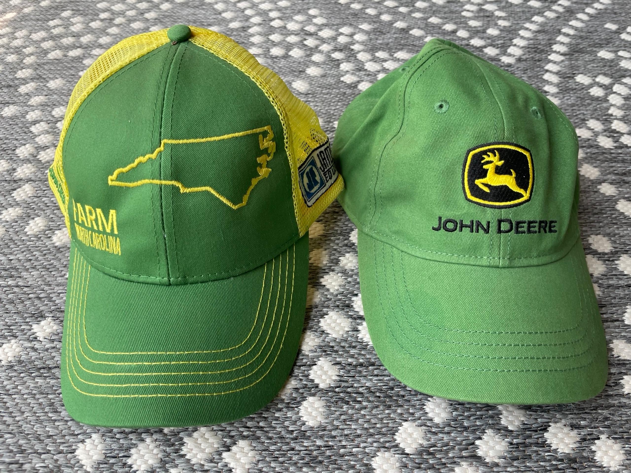John Deere Black Green Yellow Hats Men Women Kids Boys Hat snap back Velcro mens
