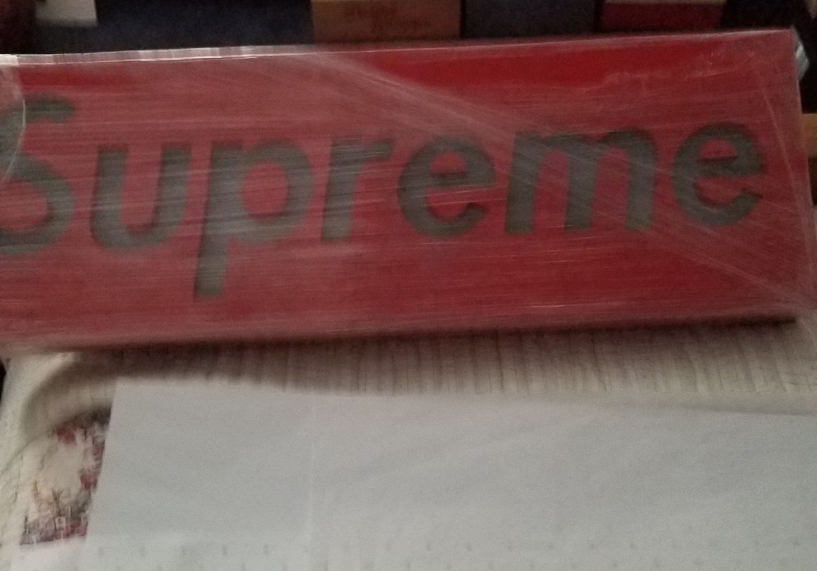 Supreme LED light up (fan art/homemade)