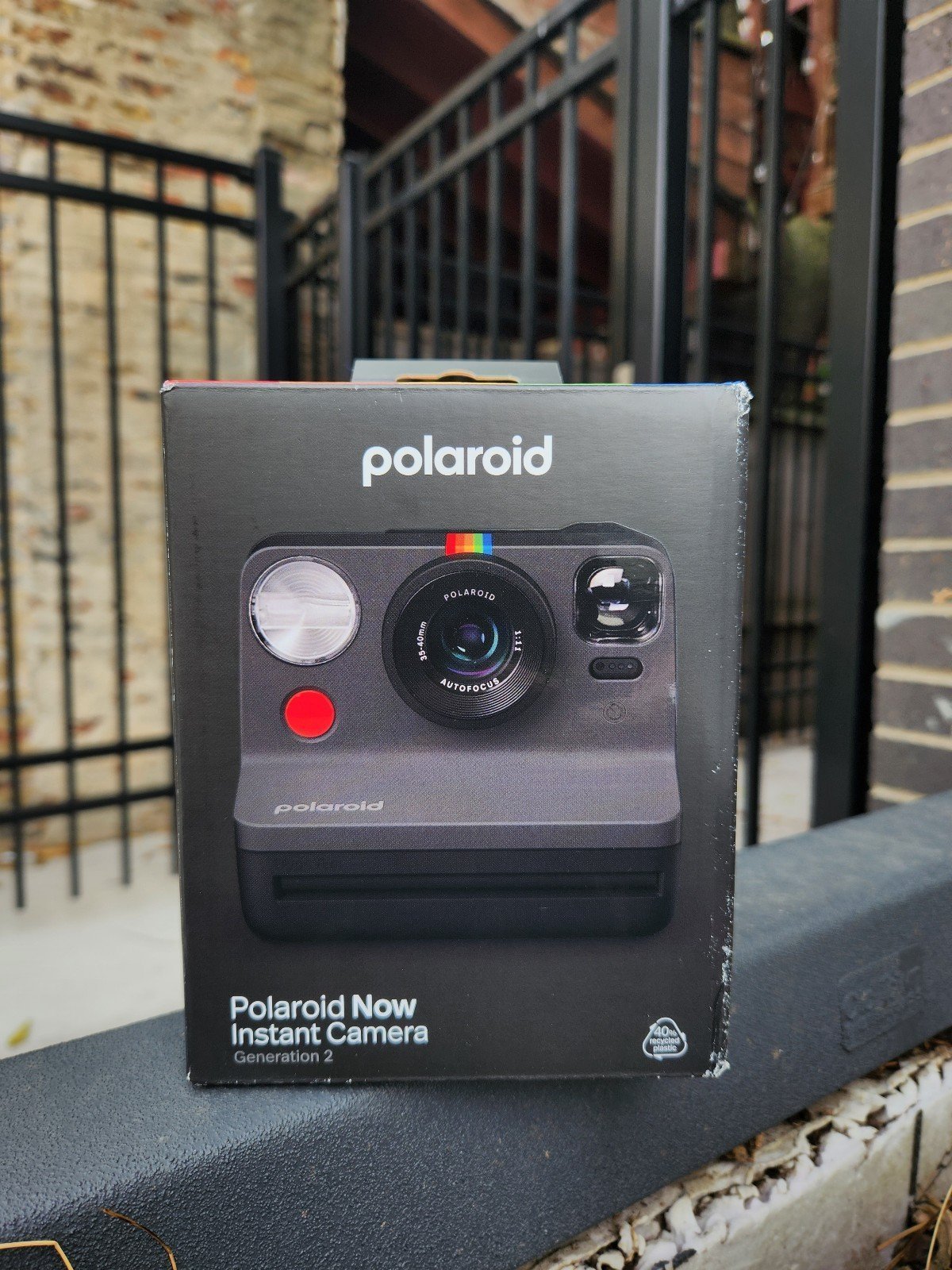 Polaroid NOW Instant Camera Generation 2 Black