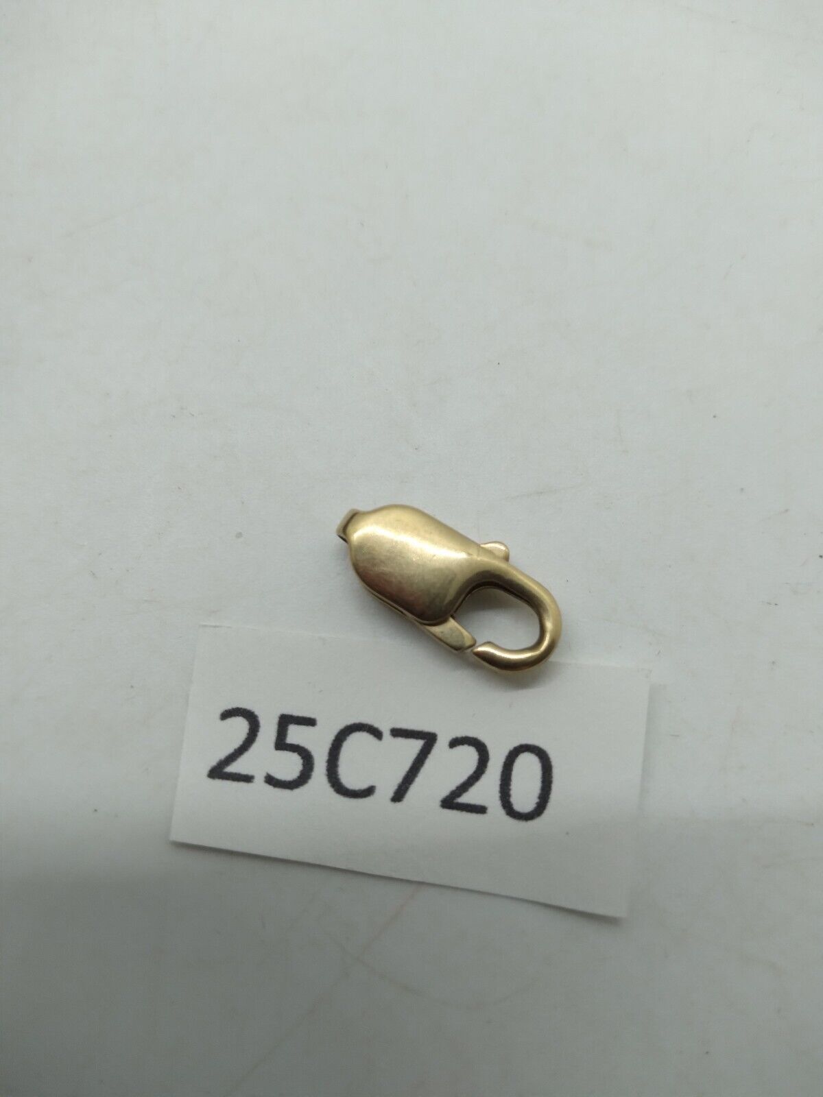 large 14Kt Yellow Gold Lobster Claw Clasp Bracelet Necklace Used 7.9 Grams bb8
