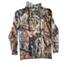XGO Camo Mossy Oak Base Layer Youth 1/4 Zip Mock Neck Pullover Medium
