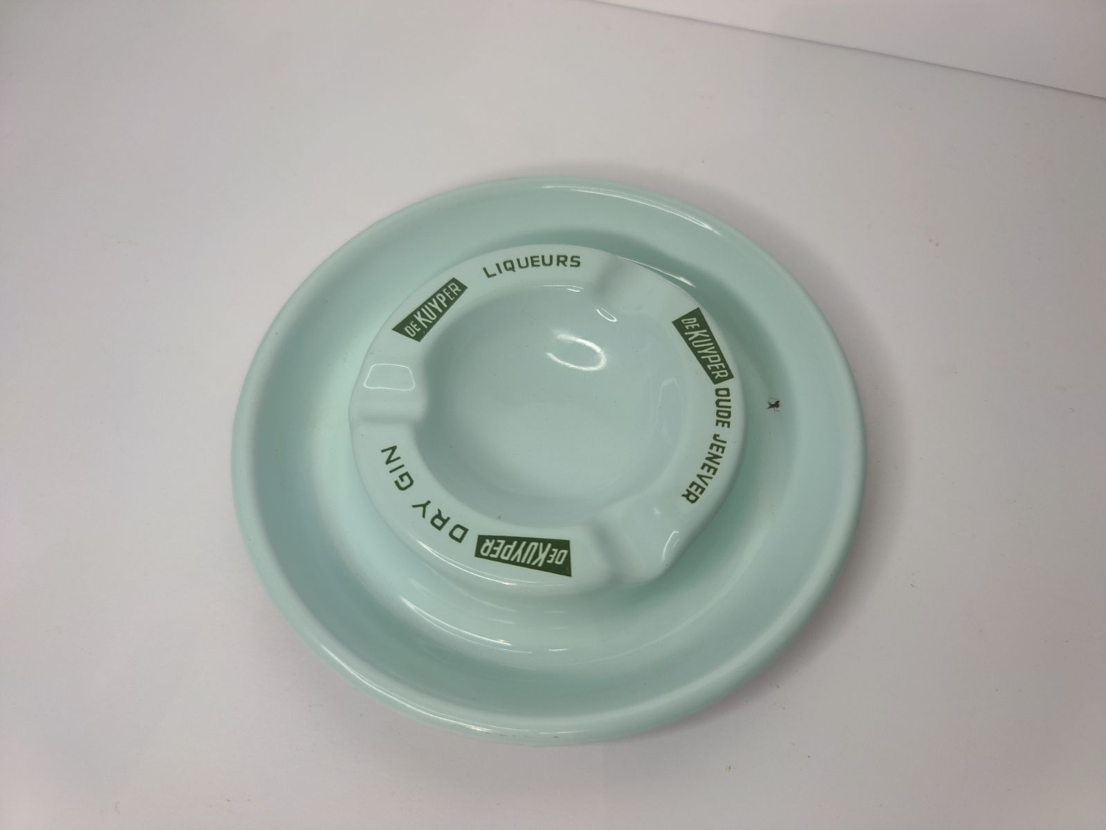 Vintage 50s De Kuyper Porcelain Advertis