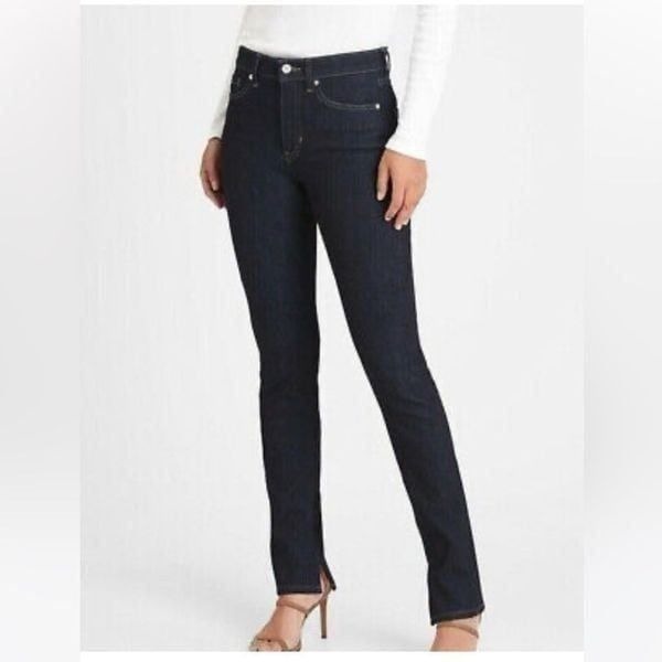 Banana Republic High-Rise Slim Stiletto Jean, wash is Rinse, size 30.