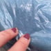 Vintage Princess Miracle Woven Blue Blanket Satin Trim 80”x90” NOS Full Double