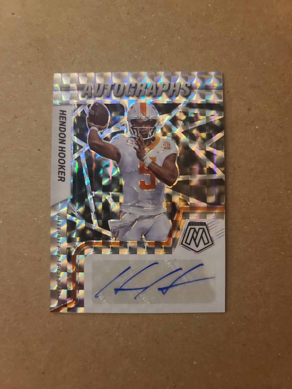 Rookie Auto Mosaic Hendon Hooker