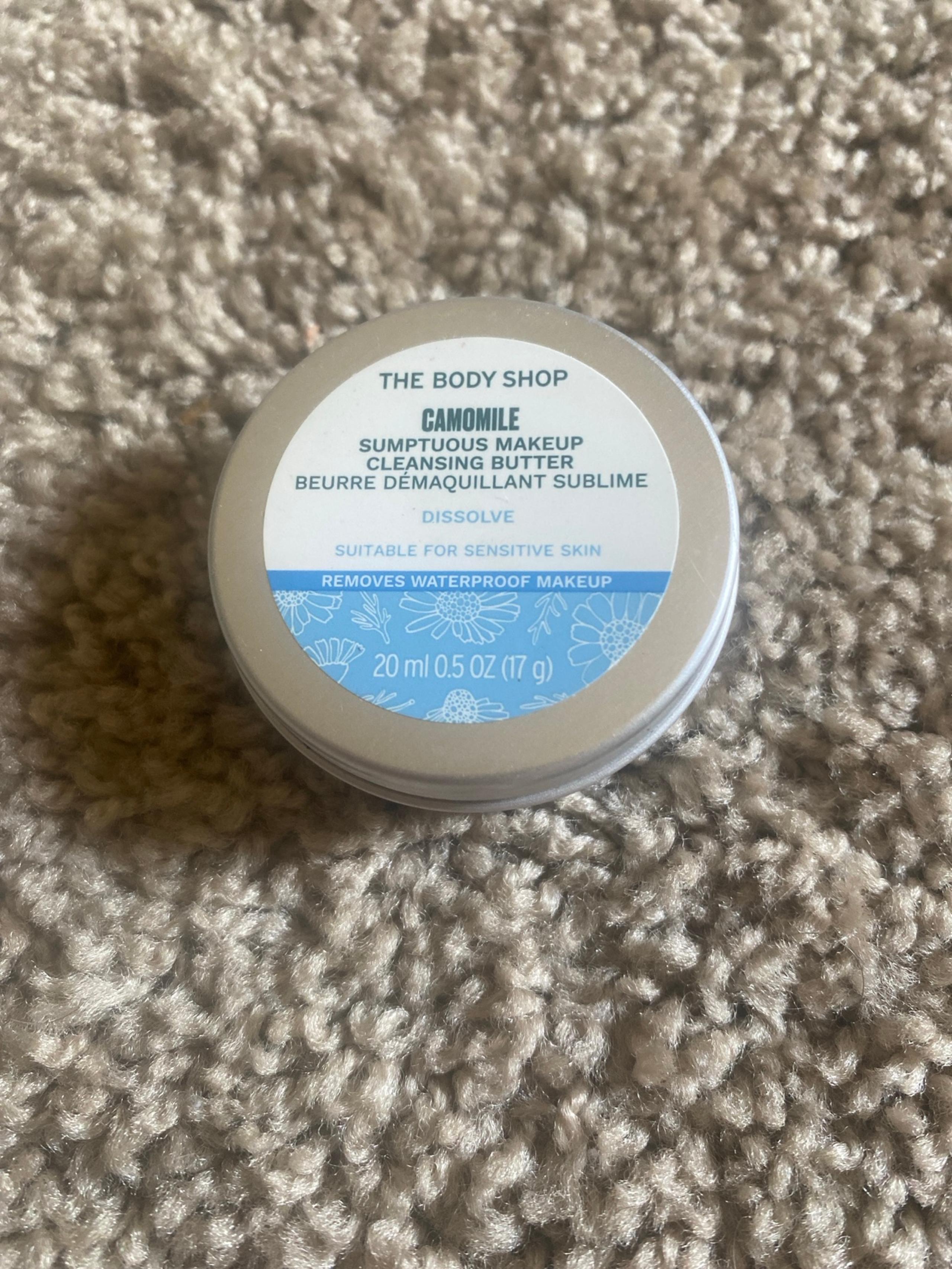 The Body Shop makeup cleansing butter
